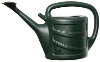 ACCURATE Watering Can comes complete with sprinkler rose and is ideal for light watering around your garden.-GREEN (7 LITRE)