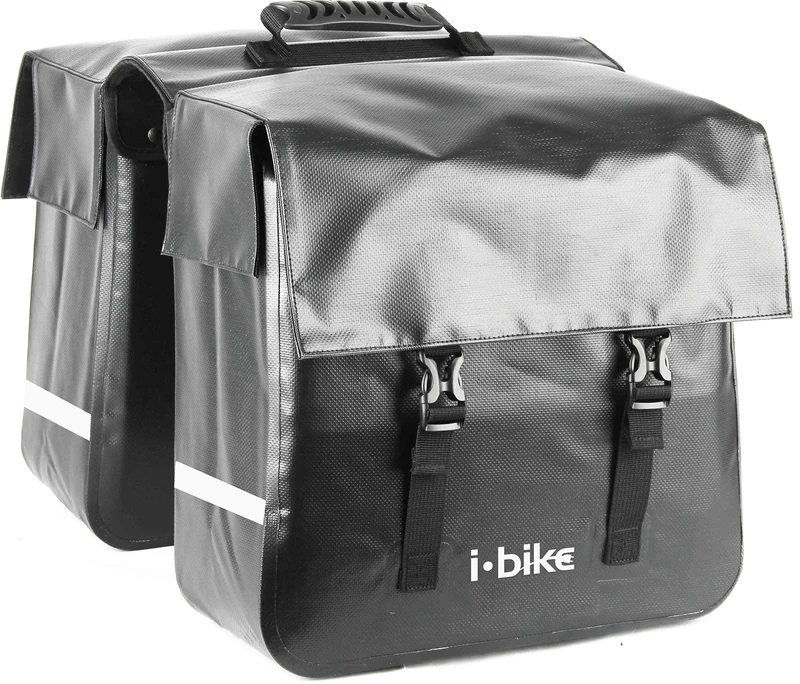 i-Bike CB-8120, Unisex Adult Waterproof Carry Bags, Black