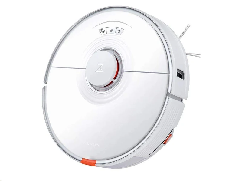 Roborock S7 Robot Vacuum Cleaner, with Suction 2500 Pa, Sonic Cleaning, Ultrasonic Carpet Recognition (White)