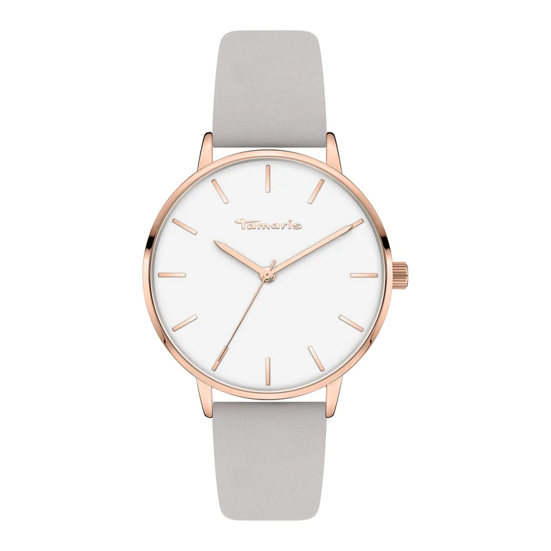 Tamaris Watch, Rose Gold/Grey, 36 mm, Modern