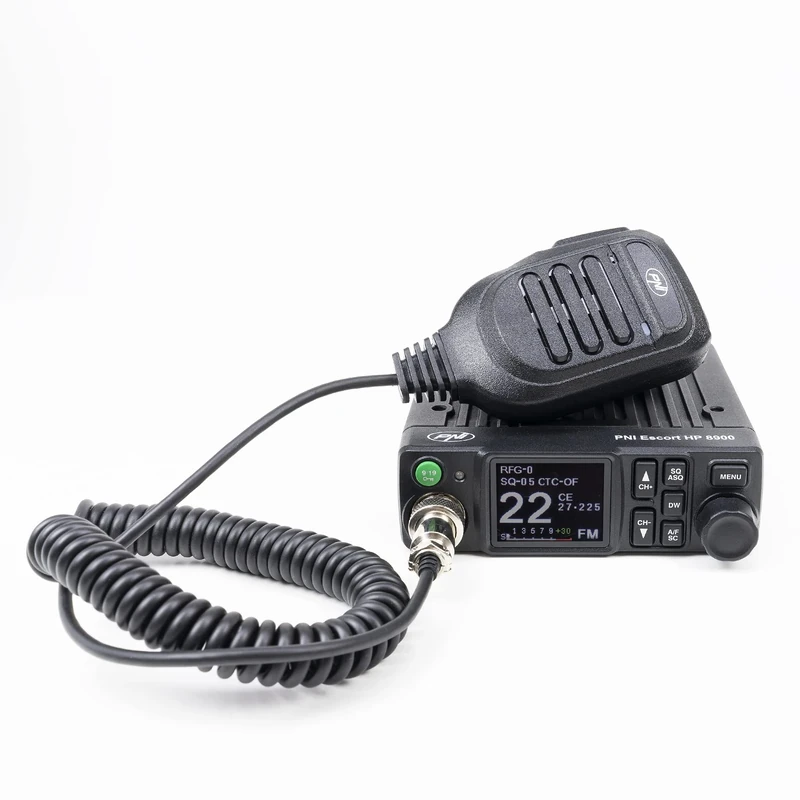 CB Radio PNI Escort HP 8900 ASQ, 12V / 24V, RF Gain, CTCSS-DCS, Dual Watch