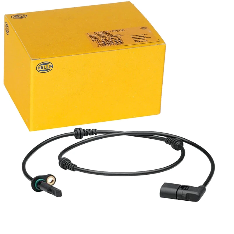 HELLA 6PU 012 679-411 Sensor, wheel speed - 2-pin connector - Front - Cable: 970mm