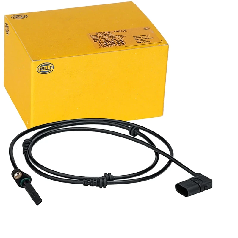 HELLA 6PU 012 679-451 Sensor, wheel speed - 4-pin connector - Front - Cable: 1485mm