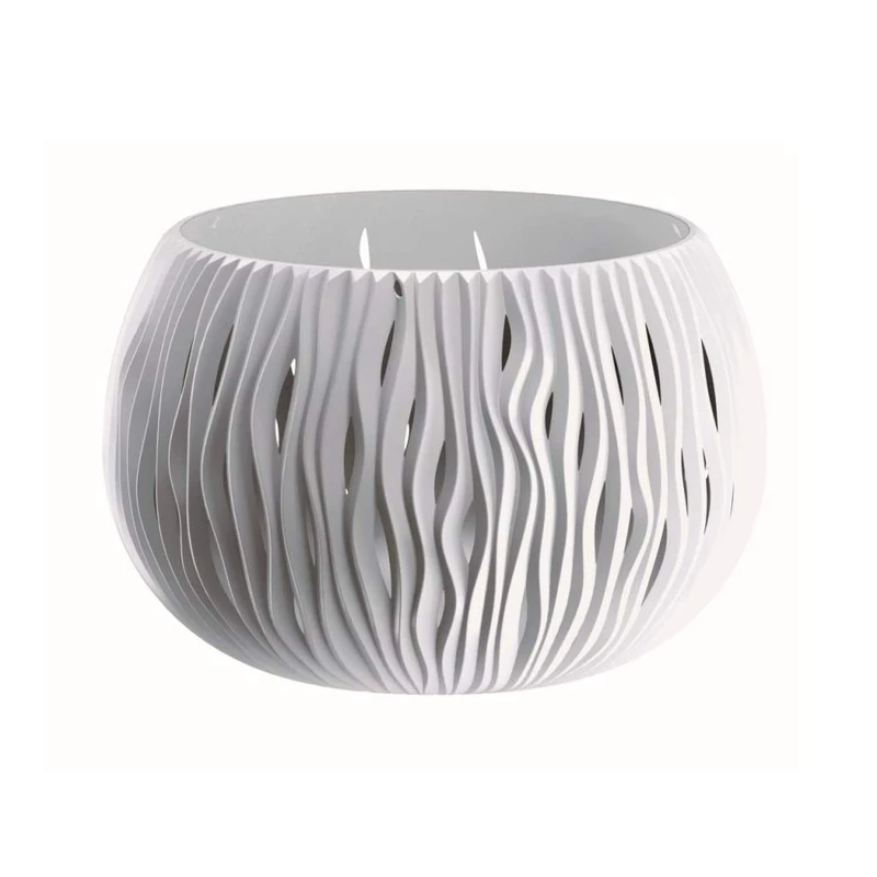 PROSPERPLAST ZA1411 BOWL SANDY Plastic with Tank in White, 30 (H) (W) x 47.8 (D) cm, aprox: 47 cm - Image 1