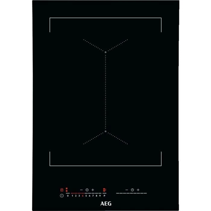 AEG Induction Hob 2-Burner Black - Fast Precise Cooking