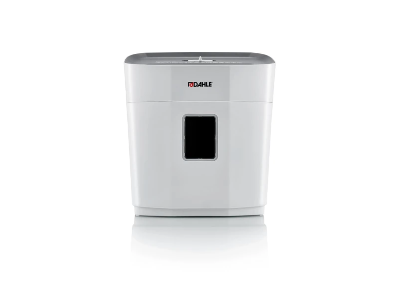 Dahle PaperSAFE 140 Paper Shredder (10 Sheets, Oil-Free, Jam Protection, Cross-Cut, for Home-Office) Grey,36.6 x 34.7 x 21.7cm
