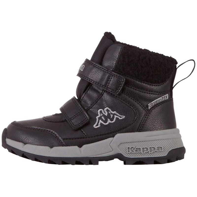 Kappa Unisex Children's Winter Boots, 1116 Black Grey, 8.5 UK
