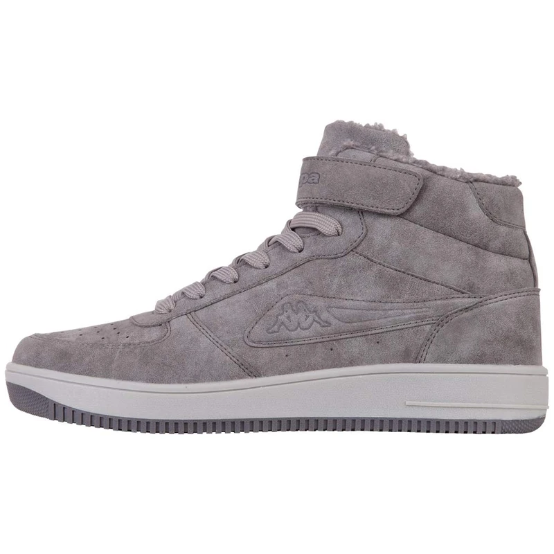 Kappa BASH MID Fur Unisex, Road Running Shoe, 1614 Grey/L`Grey,