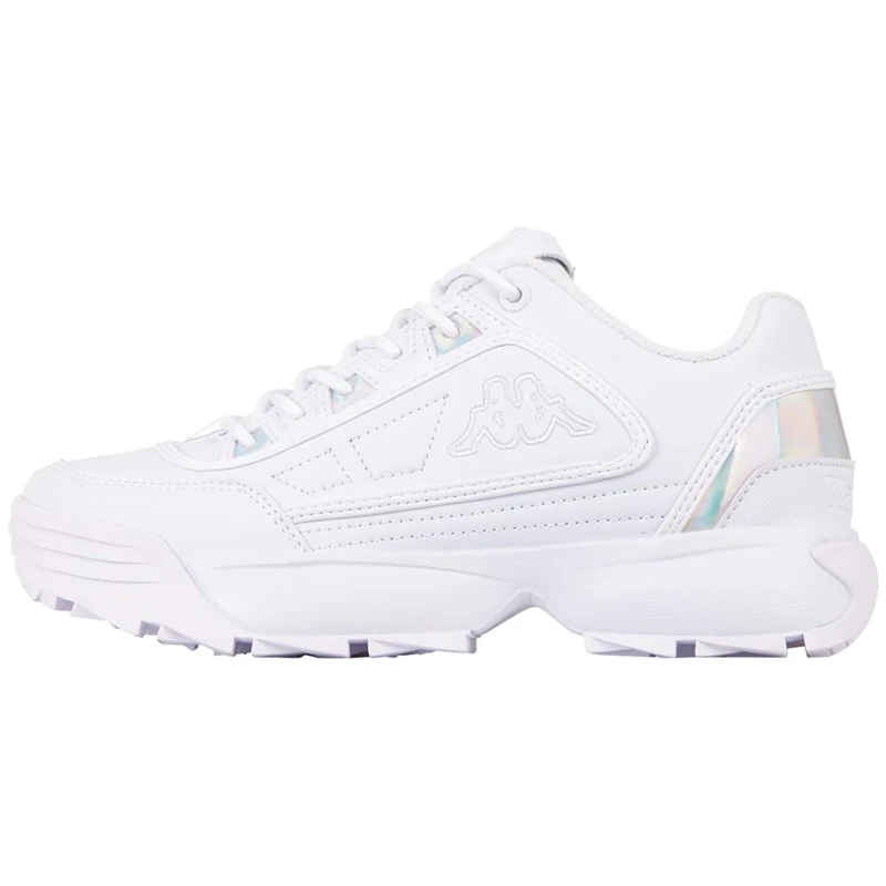 Kappa Unisex_Adult Rave GC Women Road Running Shoe, 1010 White, 4 UK