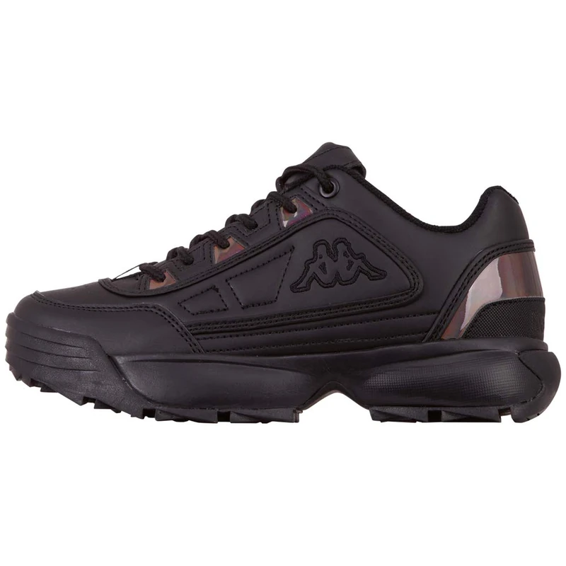 Kappa Unisex Rave Gc Women Street Running Shoe Black Size: 6 UK