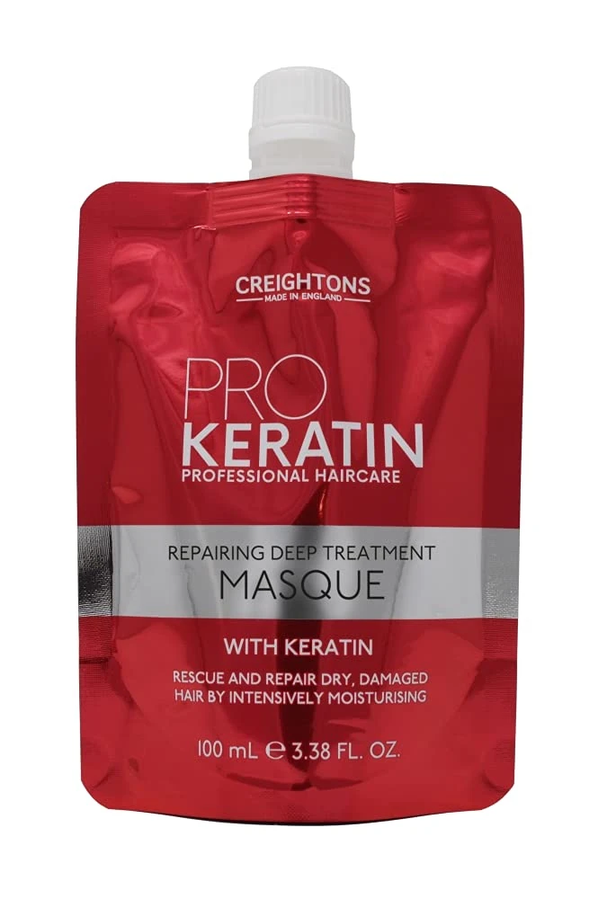 Creightons Pro Keratin Repairing Deep Treatment Masque (100ml) - Formulated with Keratin. Rescue and Repair Dry, Damaged Hair by Intensively Moisturising