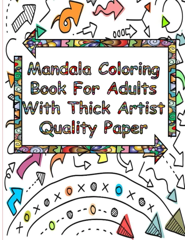 Mandala Coloring Book for Adults - Traveling Mandalas Art Book