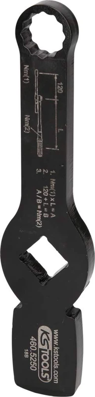 KS Tools 460.5250 Impact 2-Point Wrench 19 mm - Image 1