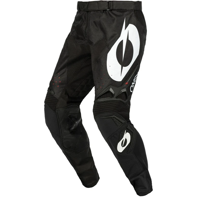 O'NEAL Motocross Trousers, Enduro Motorcycle, Streamlined and Lightweight Design, Breathable Mesh Lining, Hardwear Pants Surge, Adults, Black, W34