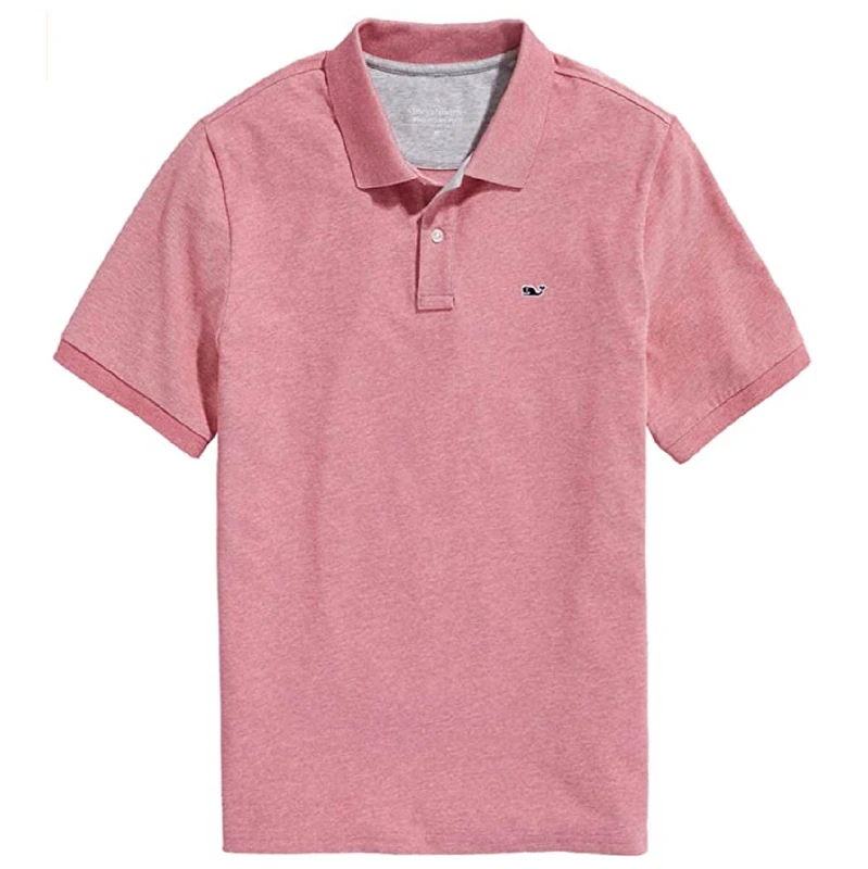 Vineyard Vines Men's Edgartown Pique Polo Shirt, Lobster Reef, Medium