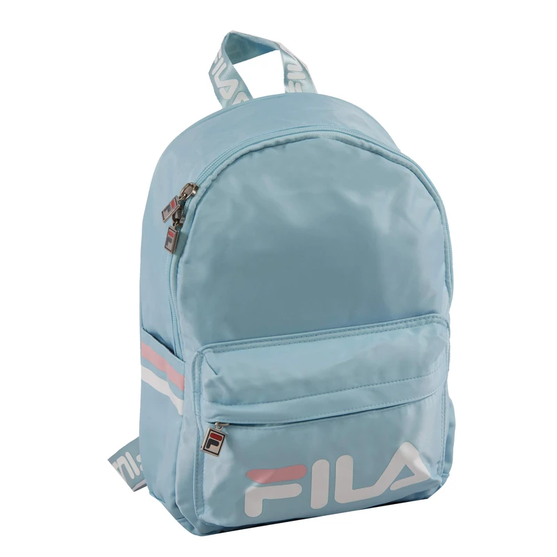 Fila Backpack, Black, Light Blue, 12", Backpack