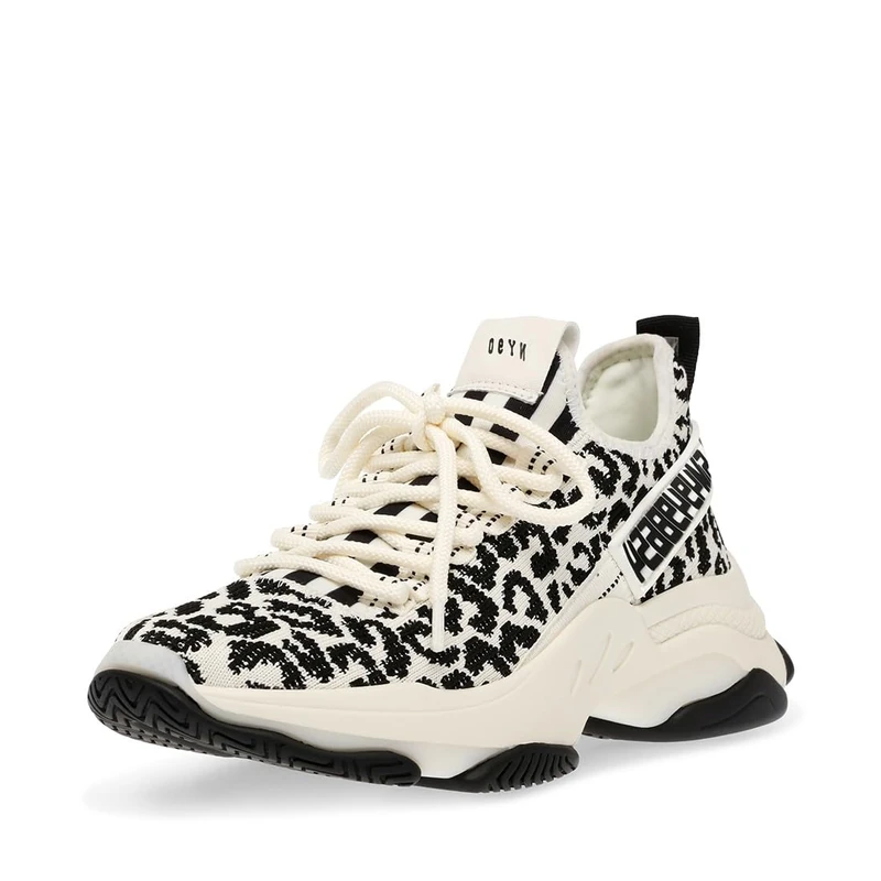 Steve Madden Women's MAXIMA Maxima Sneaker, Brown, 4 UK