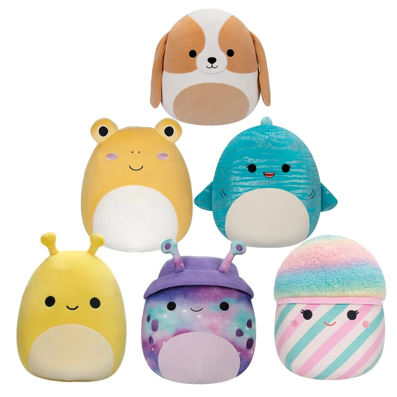 Squishmallows Toy Planet SQUIF36 Plush Toy, Multi-Colour