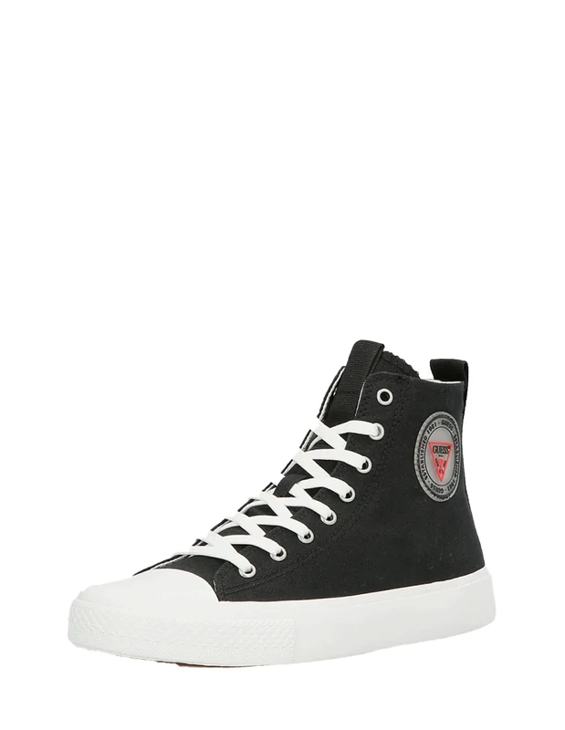 Guess Ederla Hi Women's Trainers, Black, 3 UK