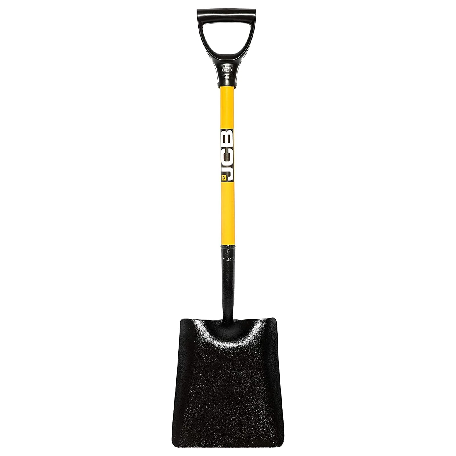 JCB 250 x 300mm Square Mouth Site Shovel, Heavy Duty Steel Blade