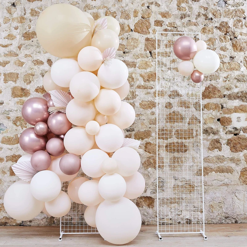 Ginger Ray Metal Grid Panel, 1 45cm wide by 200cm tall