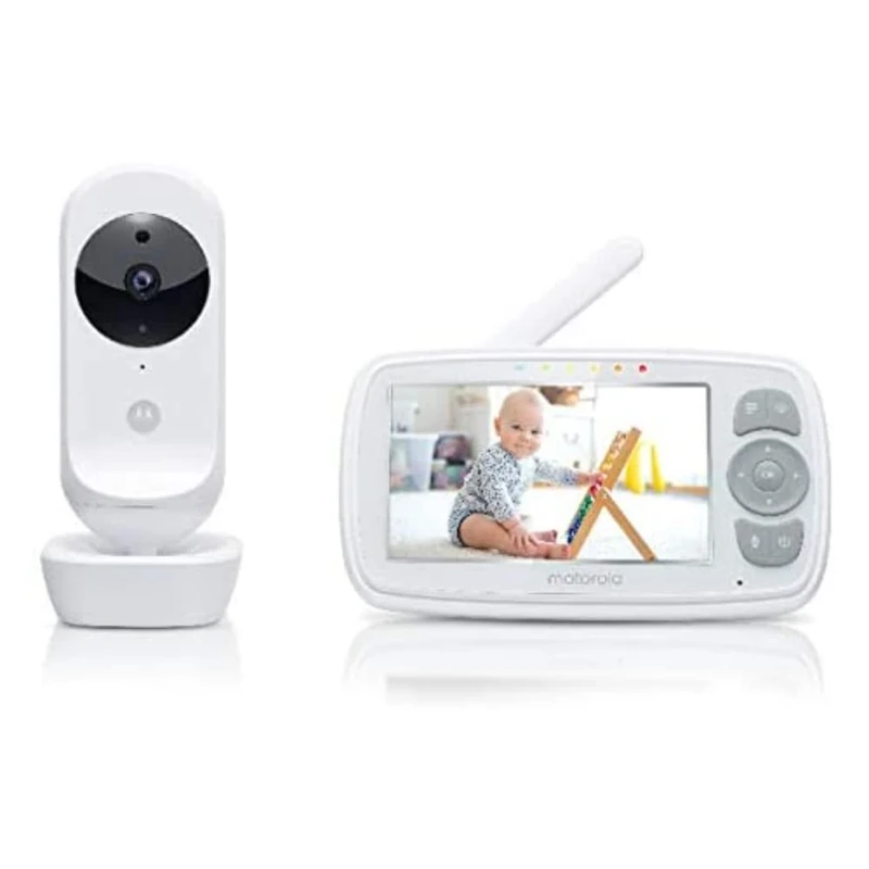 Motorola Nursery Baby Video Monitor, White, 2 Count (Pack of 1)