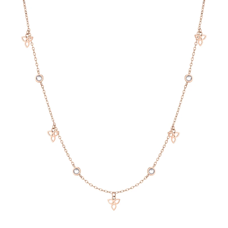 Tamaris Women's stainless steel necklace, 45 cm, Stainless Steel, No Gemstone