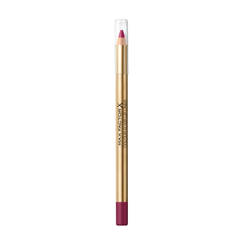 Max Factor Colour Elixir Lip Liner 70 Deep Berry Lip Liner for Ideally Defined Lips with Smooth Texture and Matte Finish Extends Lasting Lipstick 5g