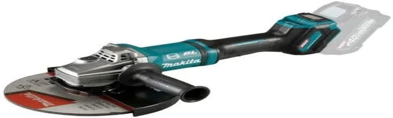 Makita GA038GZ07 40V Max Li-ion XGT Brushless 230mm Angle Grinder – Batteries and Charger Not Included, Blue