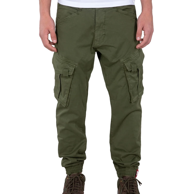 Alpha Industries Spy Mens Casual Trousers Dark Olive