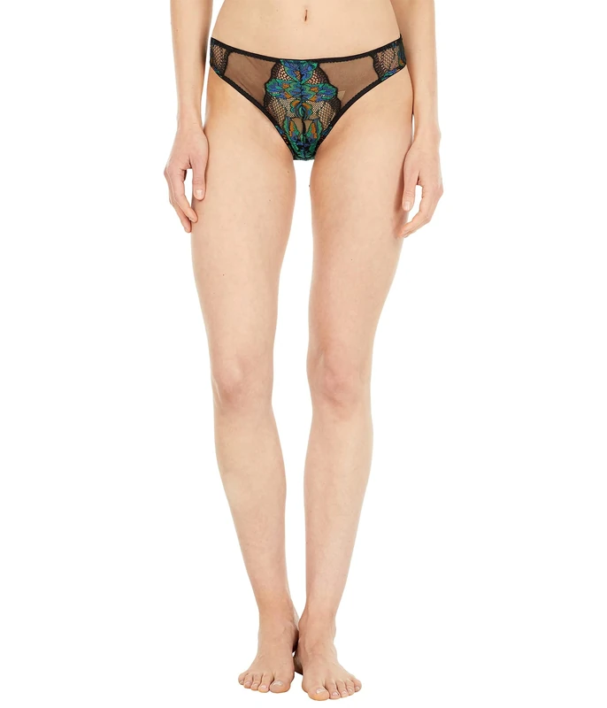 Cosabella Women's Paradise Ouvert Bikini, Turchese/Black, S