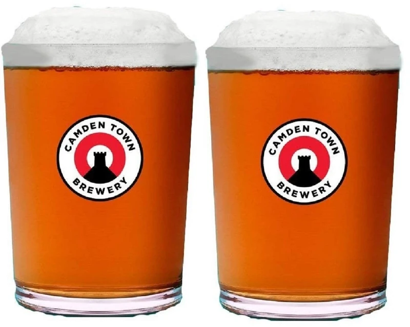 Roadlamp Camden Town Brewery Jack's Pint Glass - Set of 2
