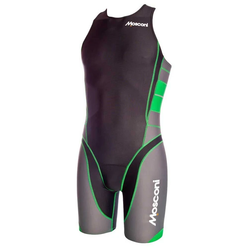 Mosconi Men's Tri Mono Master Triathlon Suit, Navy Blue/Royal Blue, XXL