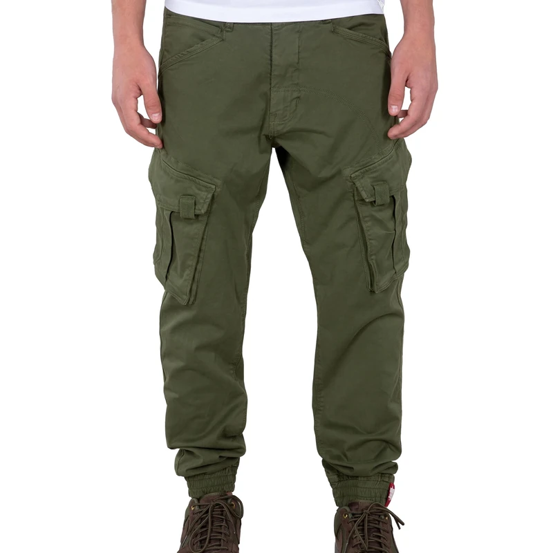 Alpha Industries Spy Mens Casual Trousers Dark Olive