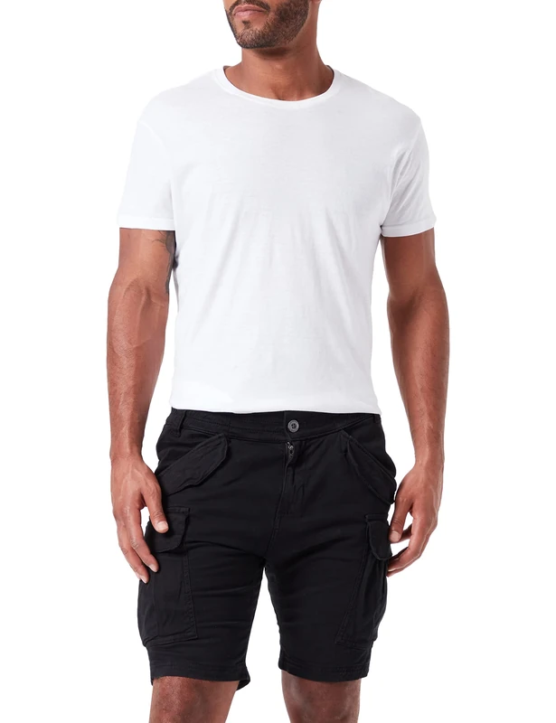 Alpha Industries Airman Men's Shorts, Black, 29
