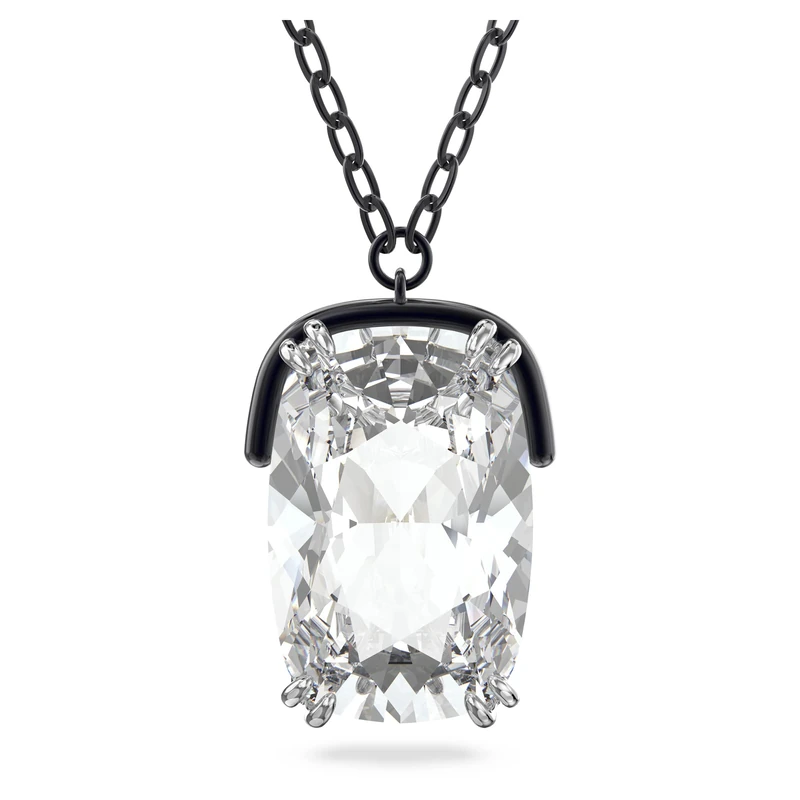 Swarovski Harmonia Pendant - Oversized White Crystal Necklace