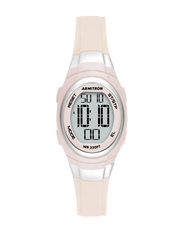 Armitron Womens Fitness Watch, Light Pink