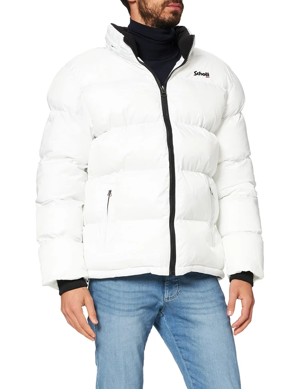 SCHOTT NYC Idaho Jacket, White, XXL