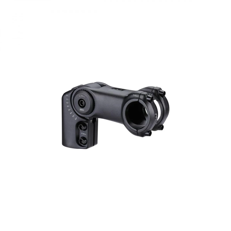 BBB Cycling 80 mm Adjustable Handlebar Stem Direct Mount Stainless Steel Bolts -40° - +60° Angle 6061 T6 Aluminum HighFix OS BHS-35