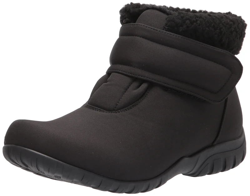 Propét Women's Dani Strap Snow Boot, Black, 7 UK - Image 1