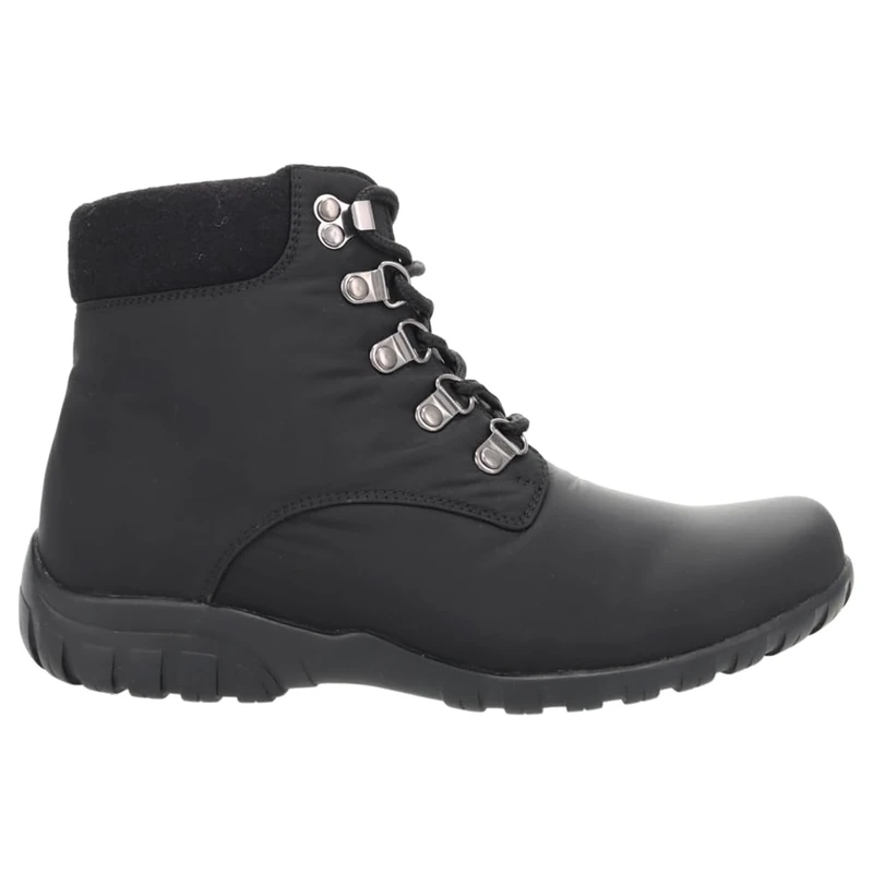 Propet Women's Dani Ankle Lace Snow Boot, Black, 6.5 UK