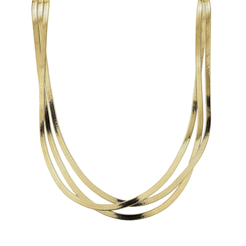 Liebeskind Ladies Stainless Steel Not a gem Necklace - LJ-0717-N-45