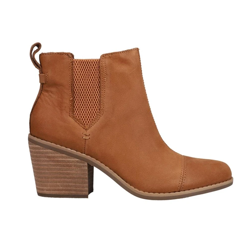 TOMS Women's Everly Boot, Tan, 3 UK
