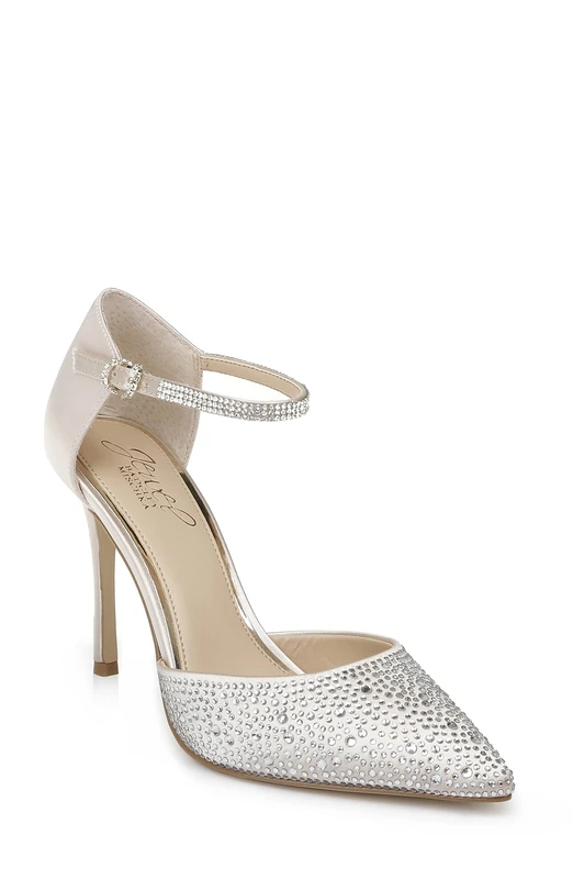 Jewel Badgley Mischka Women's Jailene Pump, Champagne, 5 UK - Image 1
