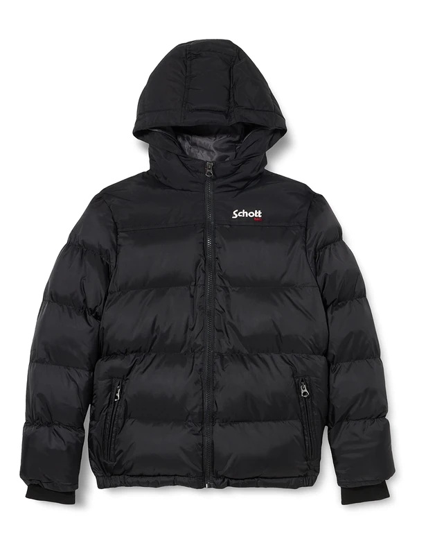 Schott NYC Boys' Jacket - Black - 12 Years