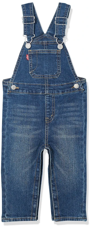 Levi's Kids Lvn Denim Shortall Baby Boys, Melbourne, 6 Months
