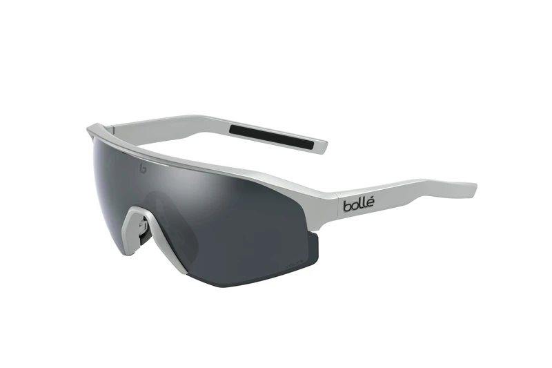 bollé - LIGHTSHIFTER XL, Silver Matte, Volt+ Cold White Cat 3, Extra Large, Sunglasses, Unisex, Adult