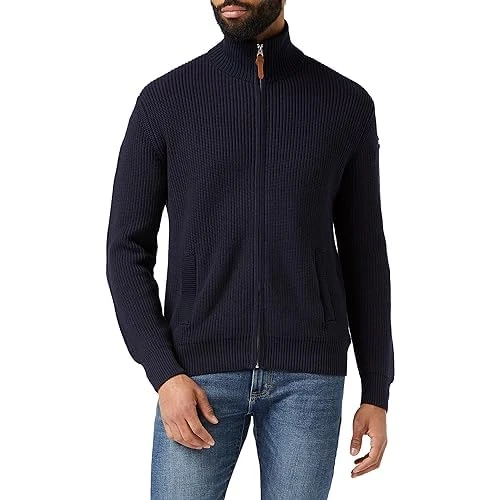 Schott NYC PLTOMMY2 Sweater, Heather Grey, M, Men's, Heather Grey, Medium