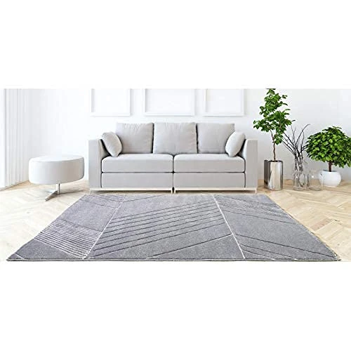 INTEMPORA LES IDEES DECO SONT LA! mat, PP, Grey, 100 x 150 cm