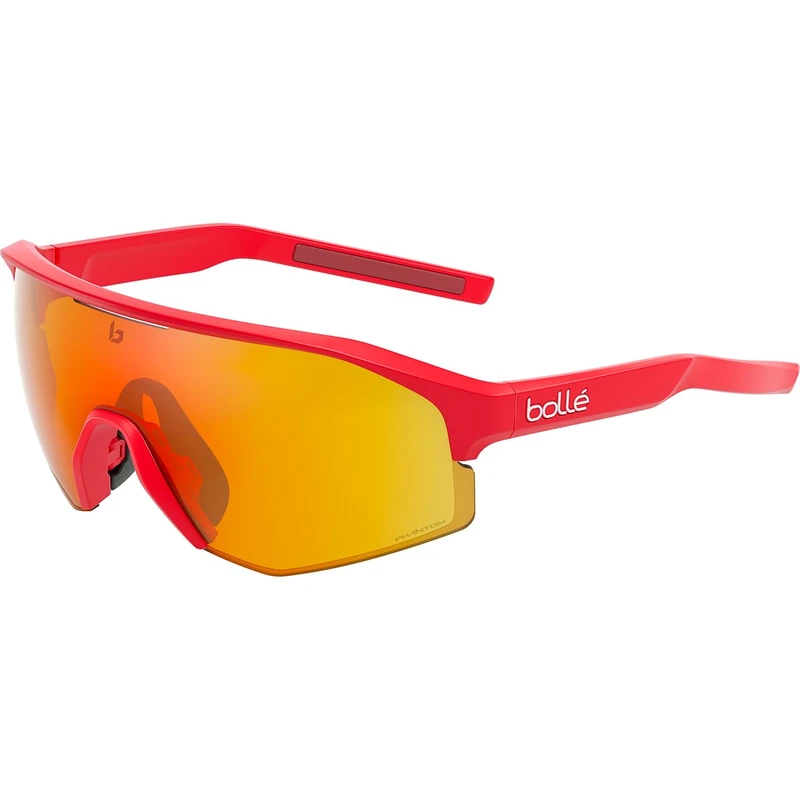 bollé - LIGHTSHIFTER XL, Red Matte, Phantom Brown Red, Extra Large, Sunglasses, Unisex, Adult
